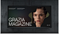 beauty branding  Corporate Identity Fashion  magazine photoshoot UI ux Website