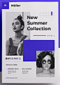 Fashion Flyer Template AI, EPS, INDD, PSD. Download