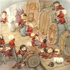 莫莫莫蓝采集到插画(绘本)