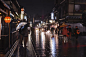 Kyoto Rainy Night