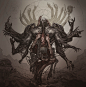 Fallen God, David Noren : Fallen god concept.