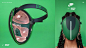 设计师提出了未来派NIKE护肤LED面罩，以鼓励自我发展