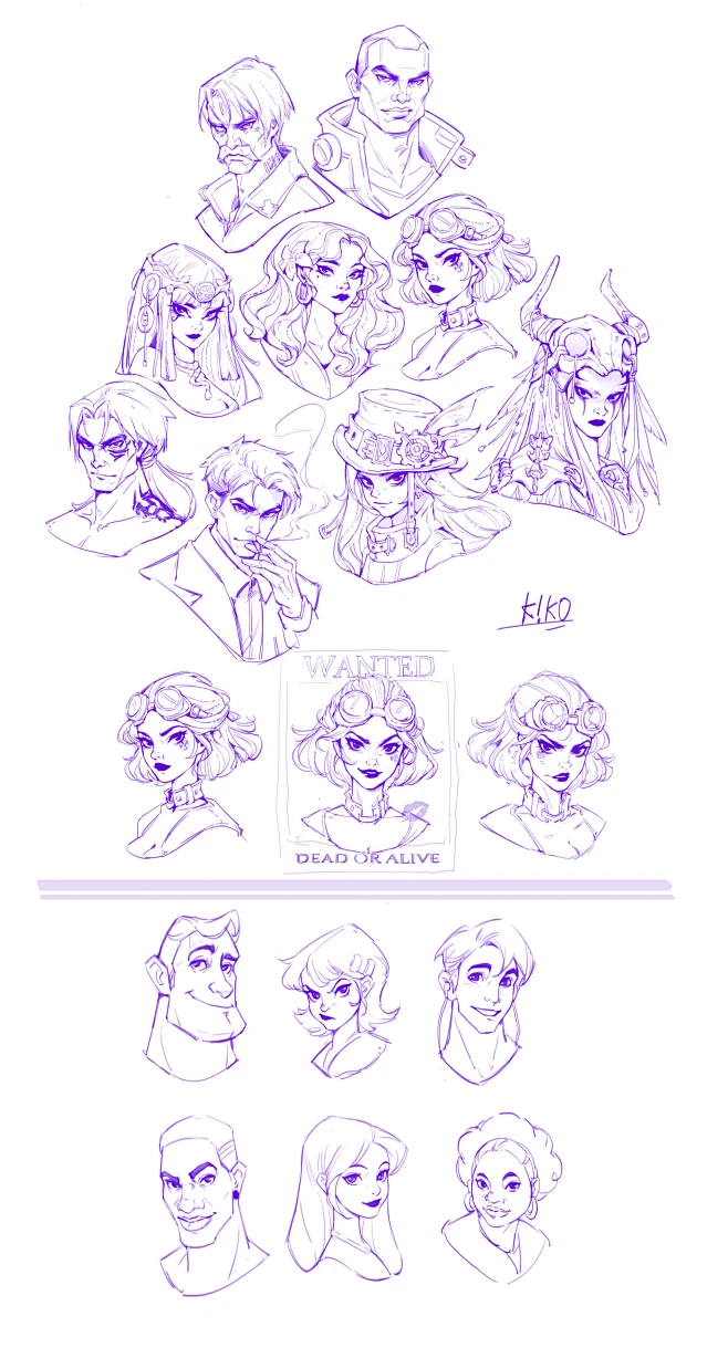 practice, kiko : practice by kiko on ArtStation.-花瓣网