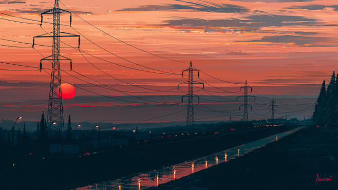 黄昏 ｜Alena Aenami ​​​...