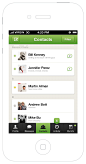 Dribbble - contacts-full.png by 3magine