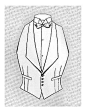 #绘画参考# 男性西装马甲的款式。（时间：1927） 大图→O网页链接 [扩展阅读]西装的画法参考→O原画人官方微博