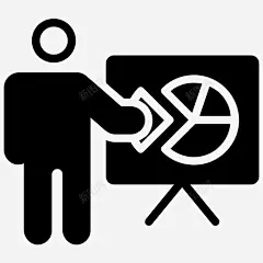 演示分析师角色业务分析师图标 设计图片 免费下载 页面网页 平面电商 创意素材