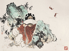 华猛采集到烙画素材