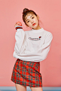 [ICE] 요거요거 취향저격 skirt - 아이스크림12(icecream12) : ★바이올렛,레드,네이비★ 저번시즌 인기폭팔이였던 하트키링 스커트 VER.2!! 저번보다 얇아진 원단과 톡톡튀는 컬러구성으로 새로 준비했어요:)♡