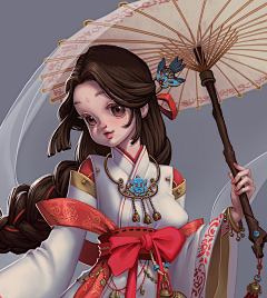 薇雨寒烟采集到✿•动影漫景&人物插画(偏向写实)