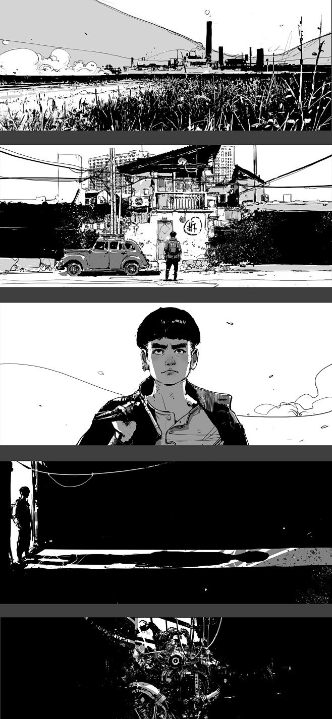 漫画人物 漫画场景 手机壁纸