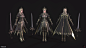 Darkness Rises 美女 剑士 女王-独立角色模型-3D模型,微元素 - 角色,模型,3D角色,3D模型,独立角色 - Element3ds.com!