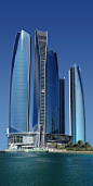 Etihad Towers, Abu Dhabi, 217.5 - 305.3 m, 56 - 79 floors (Copyright: Warren Coyle)