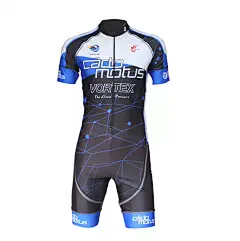 旋风专业速滑服 莱卡轮滑服装 成人儿童长 短袖骑行连体骑行服