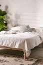 Assembly Home Linen Blend Duvet Cover - Urban Outfitters : UrbanOutfitters.com: Awesome stuff for you & your space