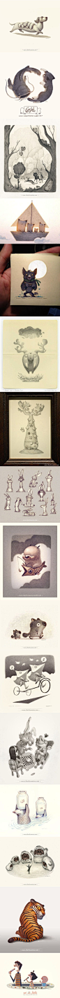 【插画】Charles Santoso(原图尺寸：740x12158px)