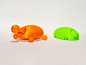 3D打印的可活动小乌龟，模型文件可点击图片进入下载。设计师 Egon van Engelen #教育# #玩具# #模型# #科技# #3D打印# #儿童# #益智# 