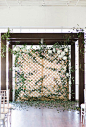 #井家有灵感# 这样的wedding flower wall你稀饭吗？