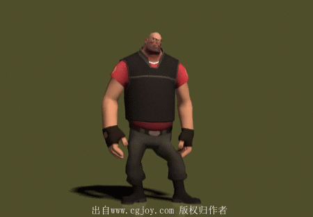 韩国动画师动作合集8 武士 壮汉 走 跑...