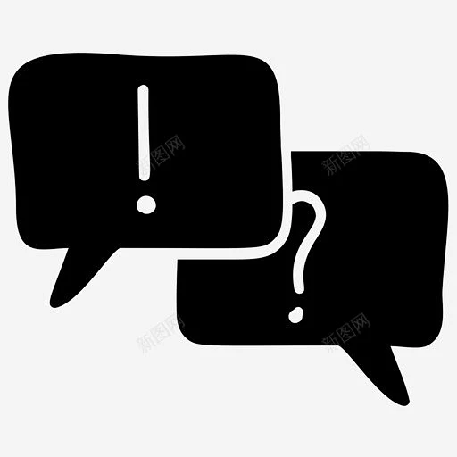 常见问题解答提问问卷调查图标 问题解答 icon 标识 标志 UI图标 设计图片 免费下载 页面网页 平面电商 创意素材-花瓣网