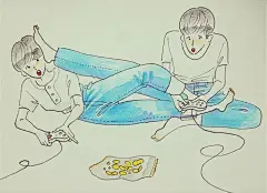 漫画、插画、情侣照片、情侣漫画、亲密漫画、情趣插画、大尺度插画