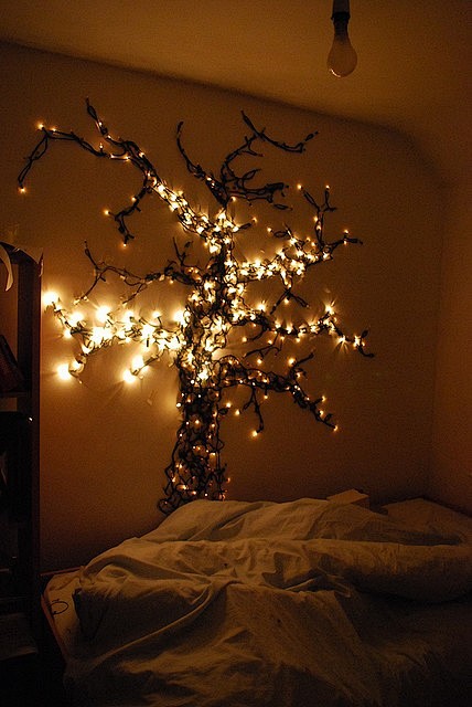 tree lights这个放卧室里真的好...