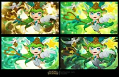 #全球插画师#    丹麦插画师 Esben Lash 为LOL英雄波比绘制的插画及步骤图 ​​ ​​​​