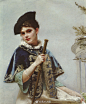 国外经典油画欣赏 / Gustave Jean Jacquet人物油画 ​​​​