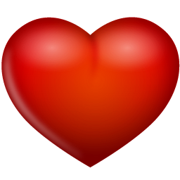 红色心形图标 iconpng.com #...