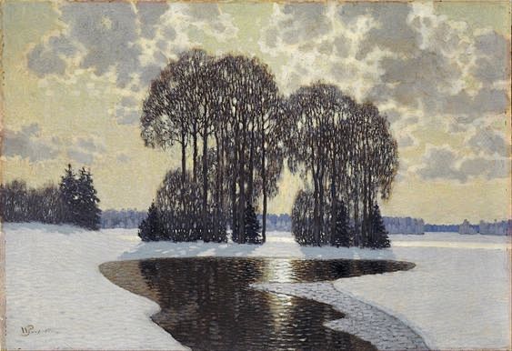 Winter, 1910 by Vilh...