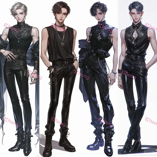 男生立绘 - 小红书搜索-花瓣网