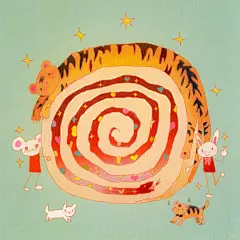 虎皮蛋糕卷 - 小红书