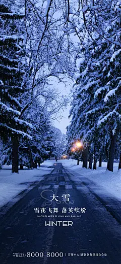 大雪节气海报-志设网-zs9.com