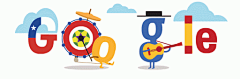 哎吖嘛吖采集到Google Doodle