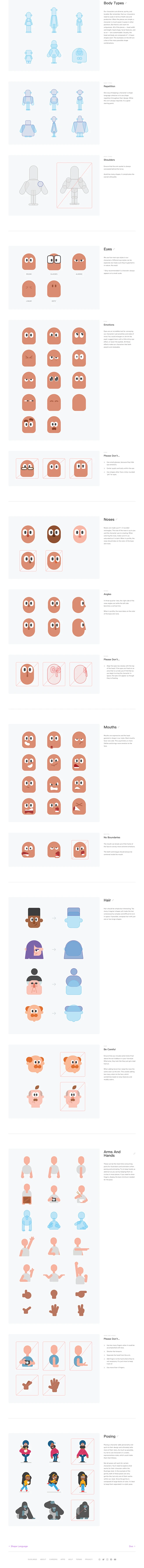 Characters - Duolingo Brand Guidelines-花瓣网