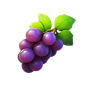 葡萄3D水果图标元素