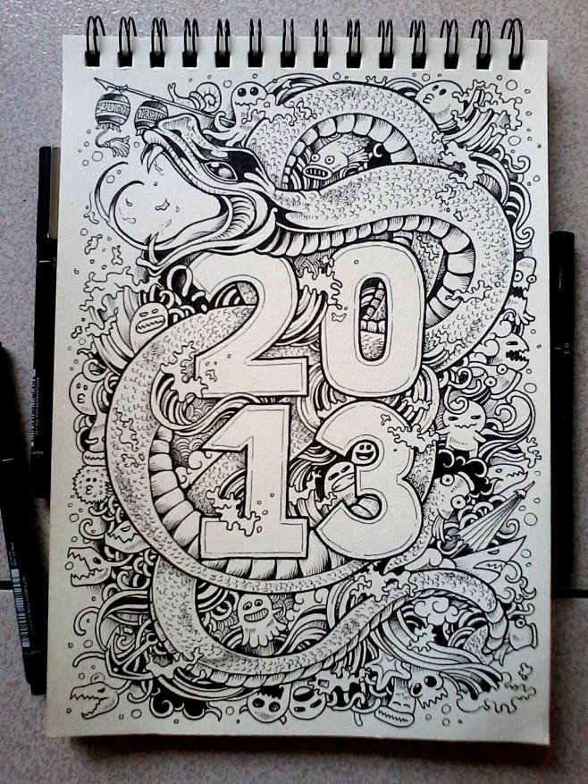 DOODLE ART: Year Of ...