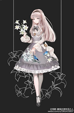 惜花惜时🍀采集到唯美插画