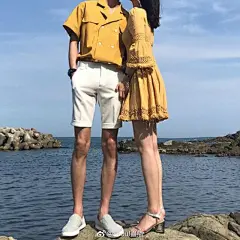 Look｜情侣搭守则：同色系搭配最养眼 ​​​​