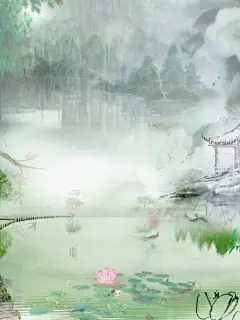 白饶情溶图［古风底图］