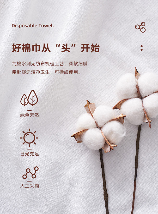 4包 屈臣氐洗脸巾女纯棉加厚一次性洗面洁...