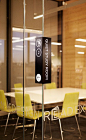 Hume Global Learning Centre & Library identity system and signage | Design by Pidgeon #signage #wayfinding: 