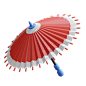 Wagasa 3D Illustration