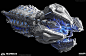 Mass Effect: ANDROMEDA Remnant Architect Sculpt, Frederic Daoust : At 60meters tall it was by far the biggest thing i ever modeled. The final Highres was splitted in 9 different Ztools ( about 60-90mil points each)  (i have a very polygon heavy and messy