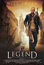 I Am Legend (2007) Will Smith, Alice Braga.  When a terrible virus spreads across the planet and turns the human race into bloodthirsty mutants, civilization's last hope for survival lies with scientist Robert Neville, the only person unaffected by the ep