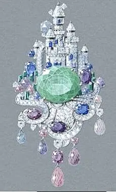 Van Cleef &amp; Arpels' Château Enchanté clip❤≻⊰✿⊱≺❤: 
