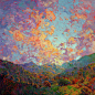 美国画家 艾琳·汉森(Erin Hanson) 风光绘画作品 : 美国画家 艾琳·汉森(Erin Hanson) 风光绘画作品