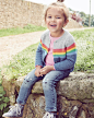 How can you not smile when your outfit's THIS cute?   Cardigan: 501939 Tee: 591018 Jeans: 514093 Boots: 124979. #kidswear #kidsfashion #outfit #outfitinspo #kidstyle #nextkids #rainbow #colour #fashion #style #cute #smiles #outfitgoals