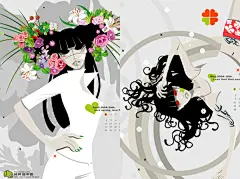 【微图秀】原创设计师鹌鹑蛋插画作品欣赏 - 绘画艺术 #采集大赛#