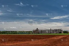 南非西北部的农村农业景象